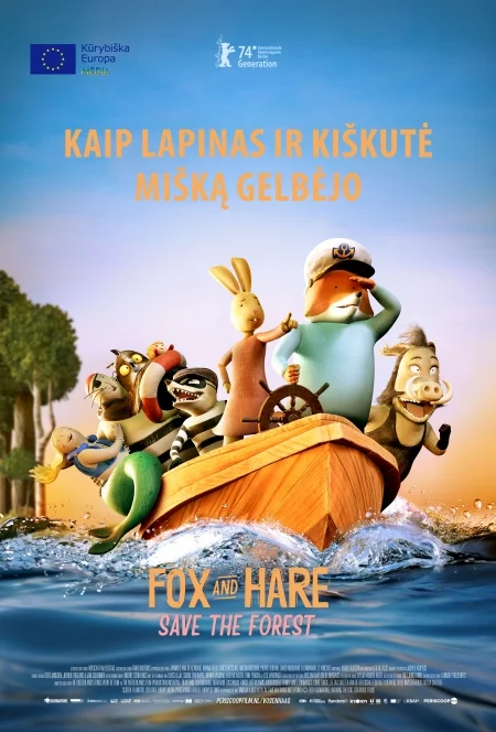 KĀ LAPSA UN ZAĶIS MEŽU GLĀBA